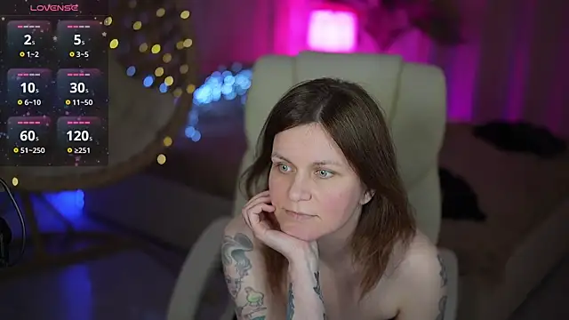 TinaMelt Webcam show