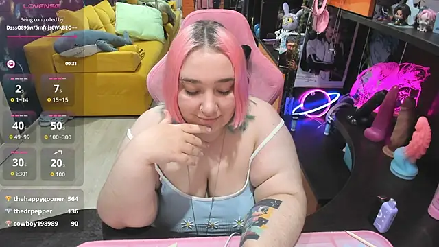 Show modela Softie_Sofy na web-kameri
