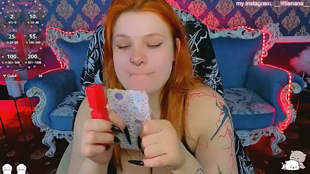 Webkamerová show Clumsy_Nana