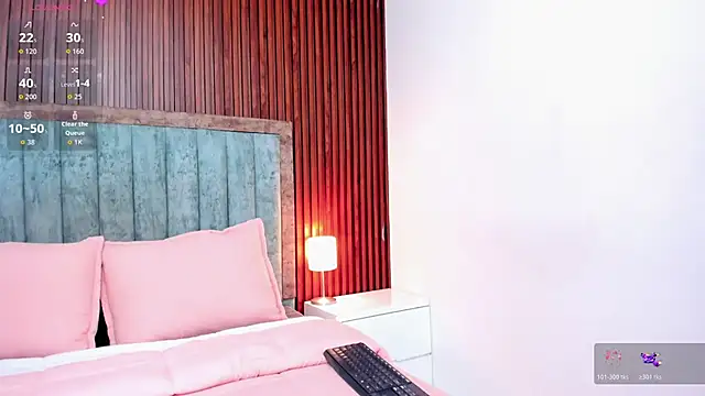 Show modela Pinkceeleste na web-kameri