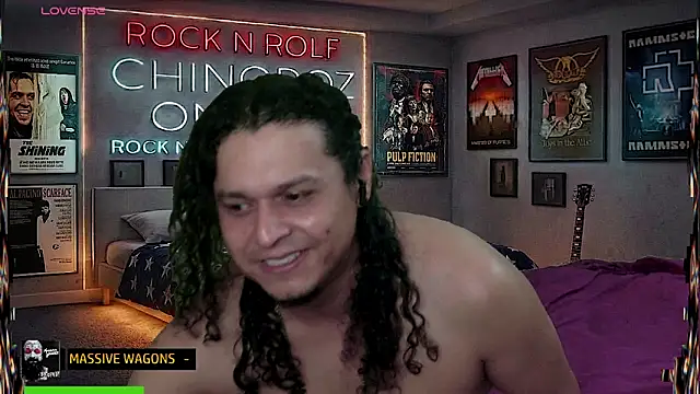 chino_roz webkamerás műsora
