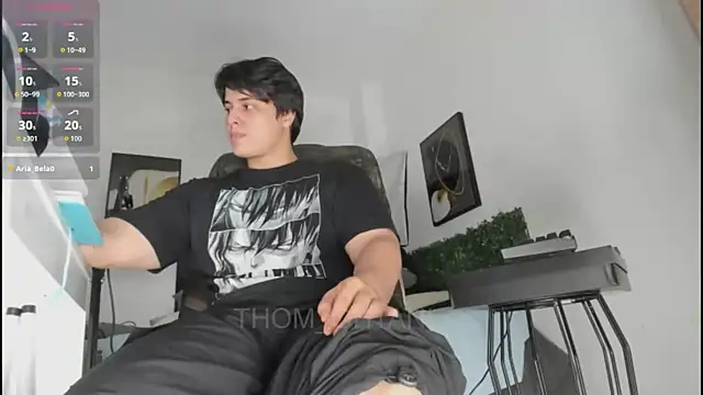 Show modela Thom_Ohtani na web-kameri