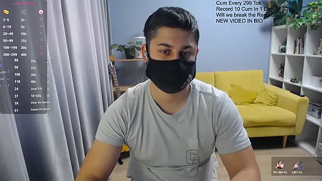 Show de webcam de Tomguys