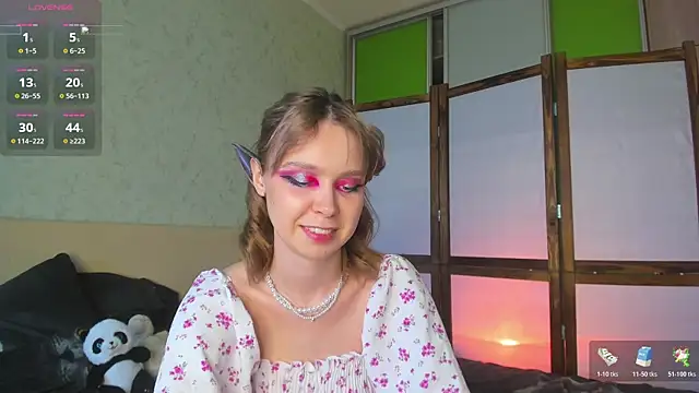 Chat +18 de GlitchyDolly ao vivo