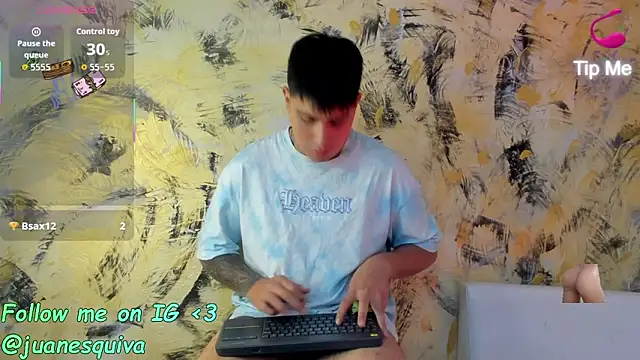 ThomasThundr élő XXX-chatje