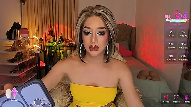 GoddessTransContessa – Kamerová šou