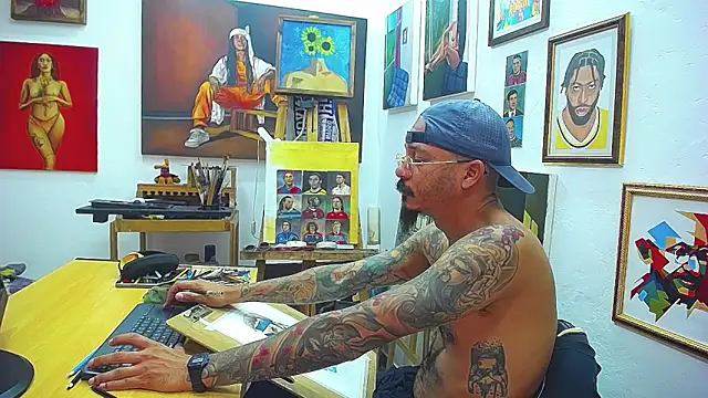 Show de color_beat17 na webcam