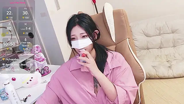 Milk_Solaのウェブカメラショー
