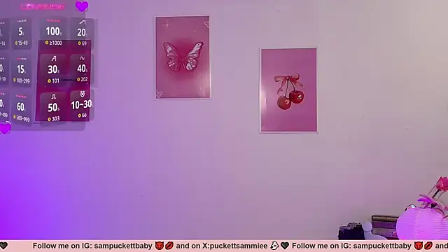 Chat XXX en directo de Sampuckettbaby