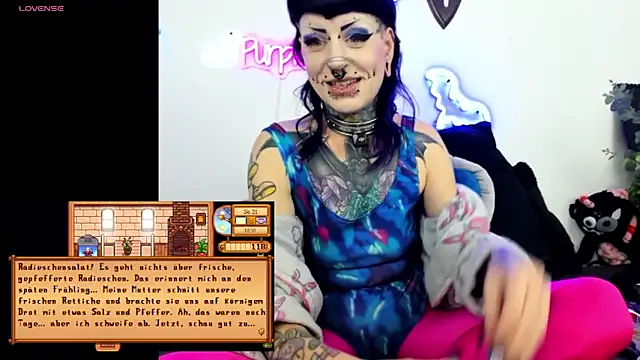 Purple_Coffin666 Adlı Modelin Web Kamerası Şovu