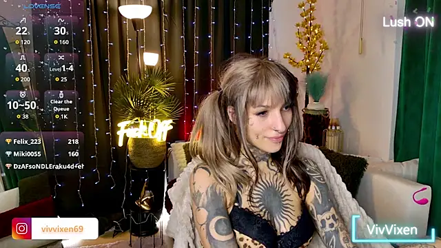 Webkamerová show VivVixen