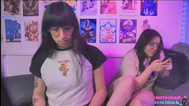 Show de webcam de snowblack_