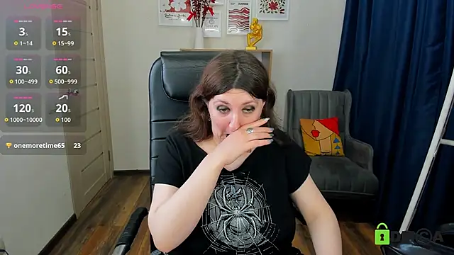 XXX chat uživo modela Black_Black_Rose