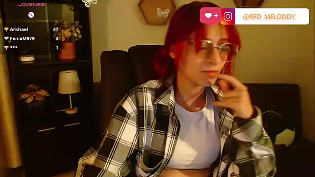 RedMeloddy 라이브 XXX 채팅
