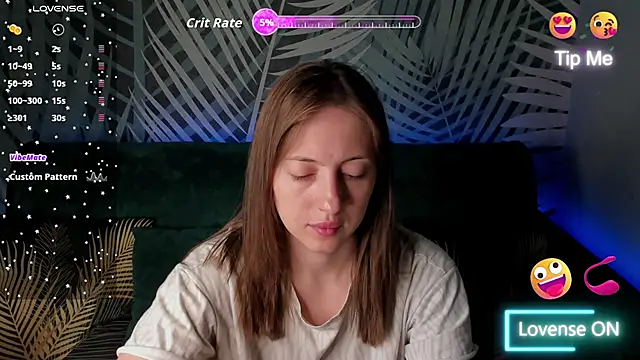 ChristyCrayme élő XXX-chatje