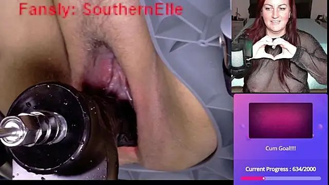 SouthernElle1: вебкам-шоу