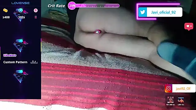 Javi_92 élő XXX-chatje