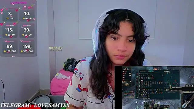 Lovelyamyy Chat XXX in diretta