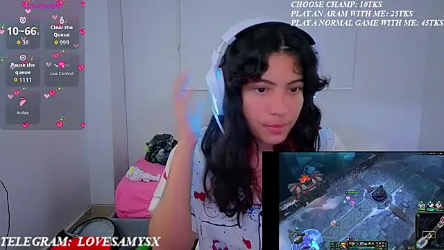 Chat XXX ao vivo de Lovelyamyy