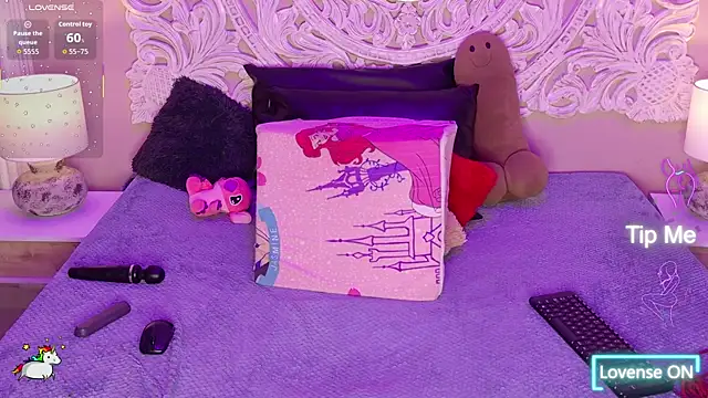 Show de MalaikaBrown na webcam