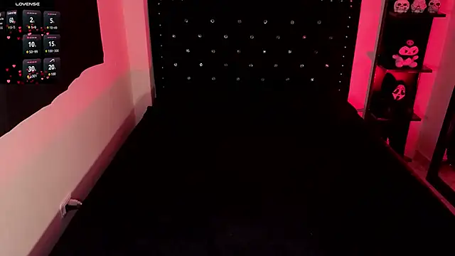 DarkAndTenderGirlのウェブカメラショー