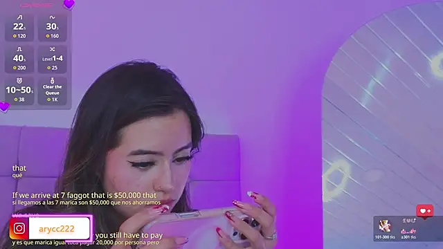 Chat XXX en directo de arycooper_