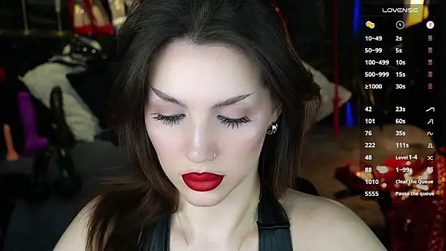 Webkamerová show MistressDarsy