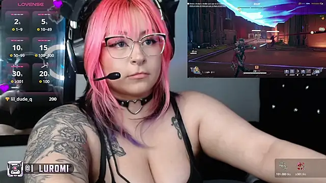 Chat +18 de Iluromi ao vivo