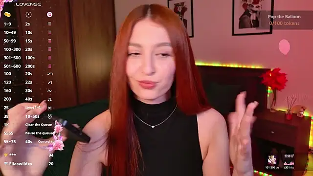 EleanorePeach élő XXX-chatje