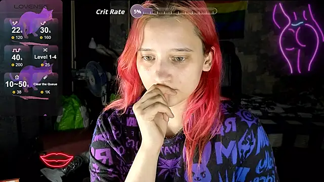 Chat +18 de RachelPirce ao vivo