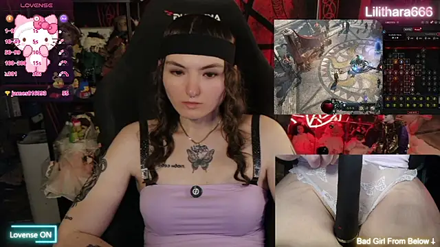 Lilithara666 在線直播表演