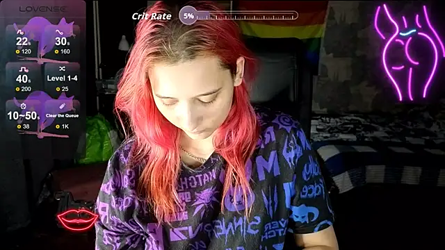 Chat +18 de RachelPirce ao vivo