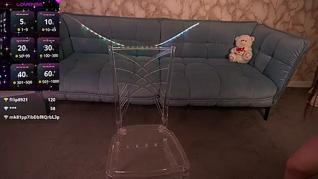 Chat +18 de SashaDuvalle ao vivo