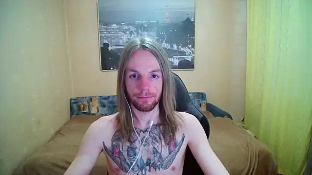 Show modela AdamDickens na web-kameri