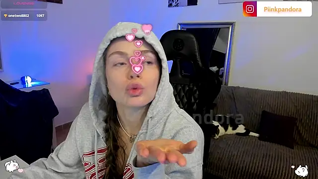 Chat XXX ao vivo de Piinkpandora