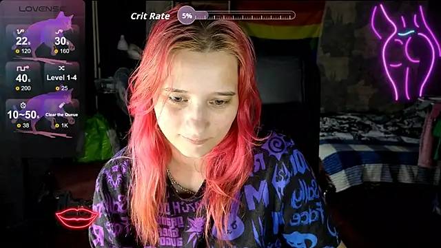 Chat +18 de RachelPirce ao vivo