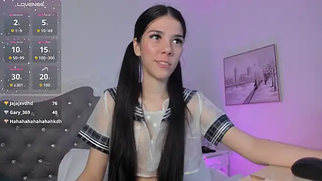 Show modela cutesofiaa na web-kameri
