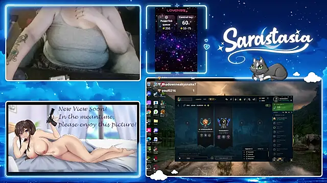 Chatroom XXX en direct de Sarastasia417