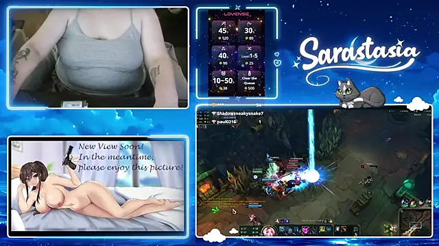 Sarastasia417 webkamerás műsora