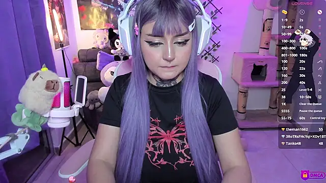 Chat +18 de MaddyFooxx ao vivo