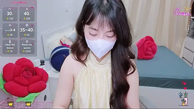 -MinaYoung-のウェブカメラショー