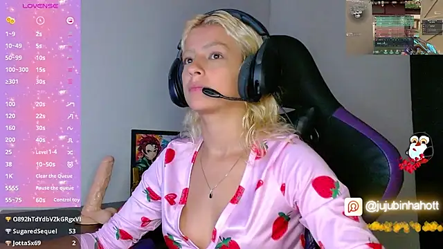 Show de jujubinhahot na webcam