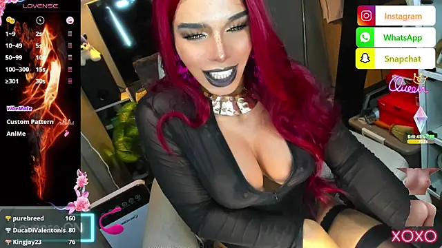 MISTRESS_x_Nathalie Adlı Modelin Web Kamerası Şovu