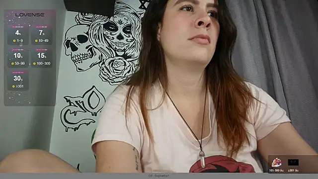 Chat +18 de ImSophieFox ao vivo