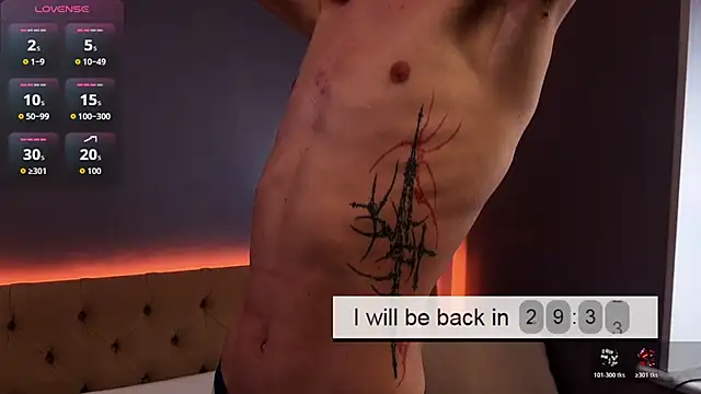 JustinByrd webkamerás műsora