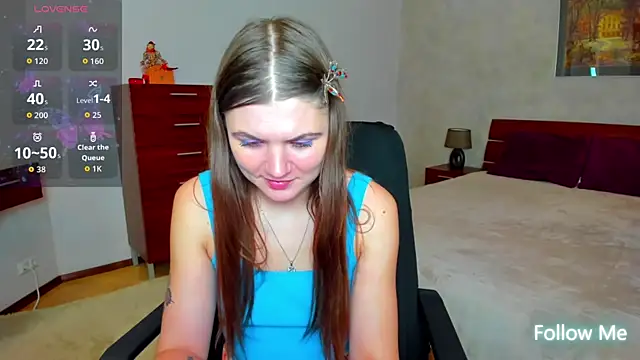 strawberrylux élő XXX-chatje
