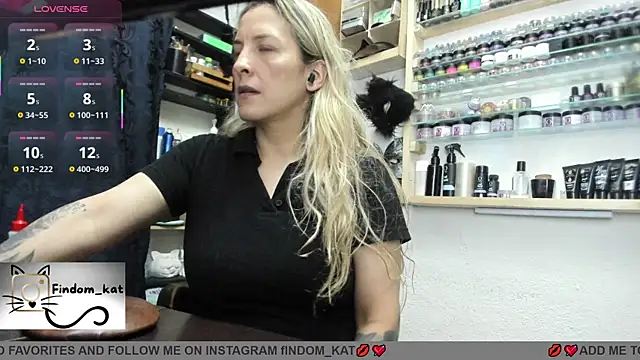 Show Webcam de Katt-findom