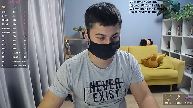 Živý XXX chat Tomguys