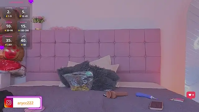 Chat XXX ao vivo de arycooper_