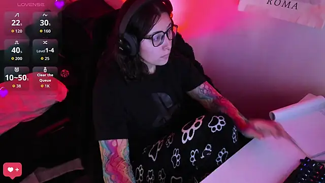 Chat XXX en directo de bonnie_moon_